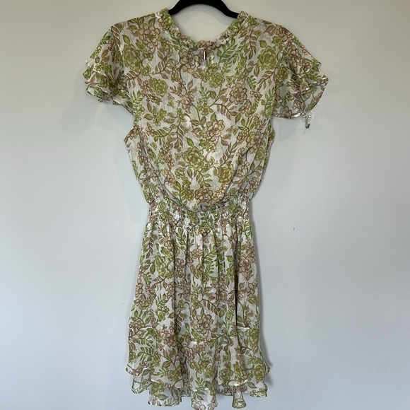 MISA Los Angeles Maia Dress Color: Green Goddess - Picture 9 of 13